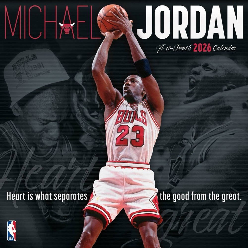 Michael Jordan 2026 Basketball Calendar